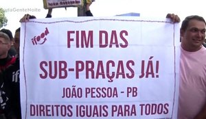 Protesto aconteceu nesta sexta (9) em João Pessoa