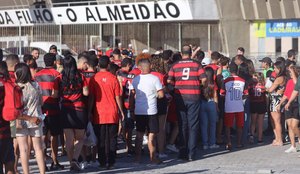 Mais de 16 mil pessoas foram ao estádio Almeidão, em João Pessoa