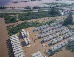 As enchentes afetaram 458 dos 497 municípios do Rio Grande do Sul
