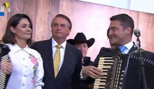 Presidente Bolsonaro durante evento