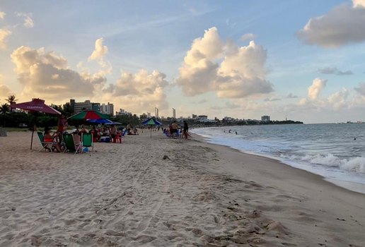 Orla de Cabo Branco tem um trecho impróprio