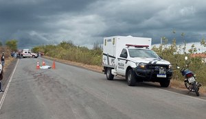 Motociclista morre após perder controle de veículo na Paraíba