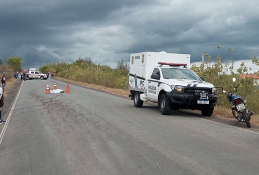 Motociclista morre após perder controle de veículo na Paraíba