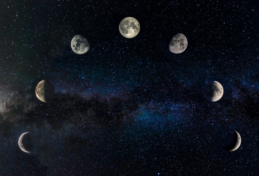 As energias das fases da Lua podem auxiliar na compreensão de nossos próprios ciclos (Imagem: Sebastian_Photography | Shutterstock)