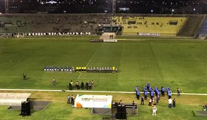 O jogo aconteceu no Estádio Almeidão, em João Pessoa.