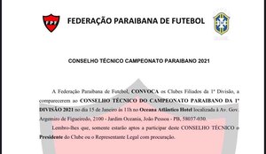 Conselho Técnico do Campeonato Paraibano