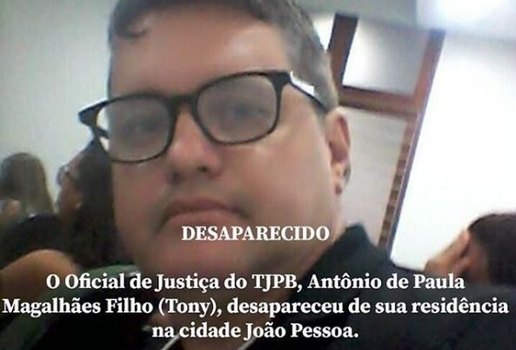 Oficial de justica desaparecido