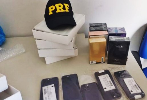Material apreendido PRF