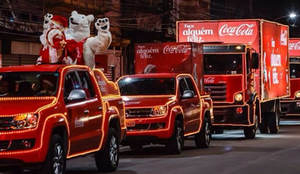 Caravana de Natal Coca Cola divulgacao