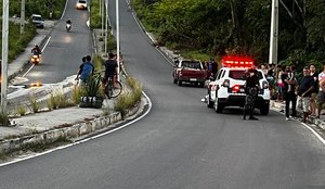 Vítima morreu no local do acidente