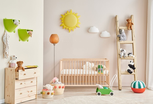 O Feng Shui contribui para deixar o quarto do bebê mais harmonioso (Imagem: united photo studio | Shutterstock)