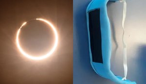 Eclipse anular: aprenda a fazer óculos para observar fenômeno com segurança