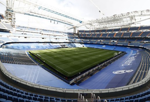 Estádio Santiago Bernabéu, em Madri