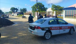 Polícia Militar foi acionada para o local do assassinato na capital.