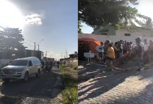 Sepultamento silvano da silva motorista foto reproducao redes sociais