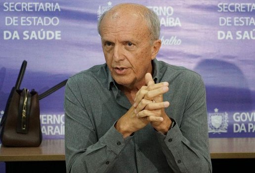 Secretário de Saúde da Paraíba, Geraldo Medeiros.