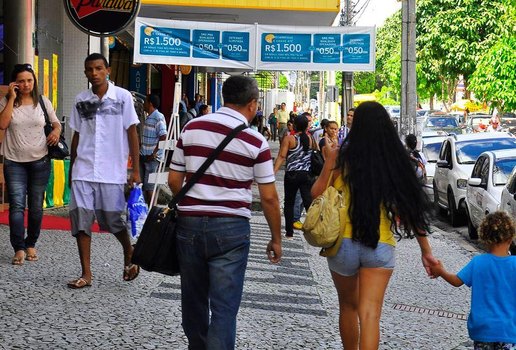 Centro de João Pessoa, na Paraíba