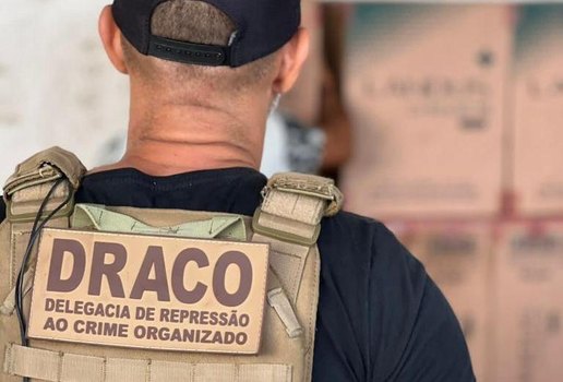 DRACO APREENSAO DE CIGARROS FOTO POLICIA CIVIL