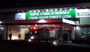 Vítima foi transferida ao Hospital de Emergência e Trauma de João Pessoa