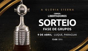 Sorteio dos grupos da Taça Libertadores