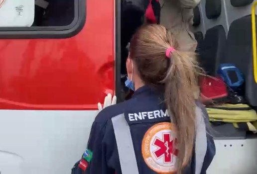 Vítima foi socorrida ao Hospital de Emergência e Trauma da capital