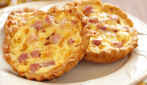 Quiche de presunto (Imagem: Elena Shashkina |  Shutterstock)