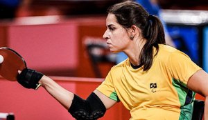 Cátia Oliveira conquista Bonze na paralimpíada de Tóquio