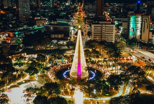Natal iluminado CG