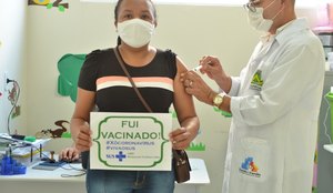 Vacinação em Campina Grande, no Agreste da Paraíba