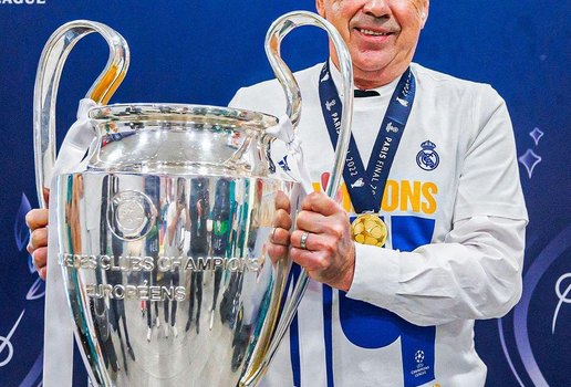 Ancelotti é treinador do Real Madrid, da Espanha