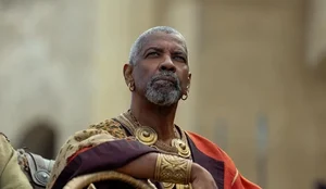 Denzel Washington em "Gladiador 2"