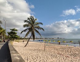 Praia de manaira em joao pessoa pb