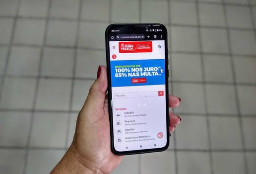 Celular site prefeitura