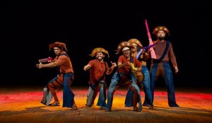 Espetaculo Lampiaco o Rei do Cangao no Theatro Santa Roza