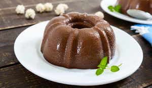 Pudim de chocolate (Imagem: Iaroshenko Maryna | Shutterstock)