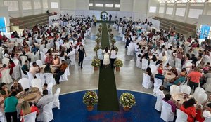 Cidade de Tacima realiza um dos casamentos coletivos mais conhecidos do estado