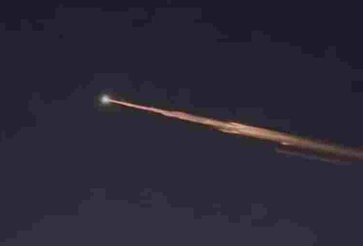 Bola de fogo vista no céu da Paraíba foi restos de um foguete