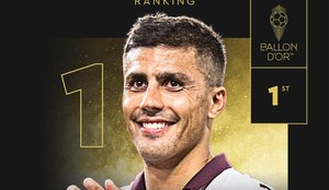 RODRI GANHA BOLA DE OURO