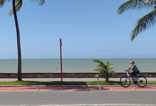 Praia de Manaíra, em João Pessoa.