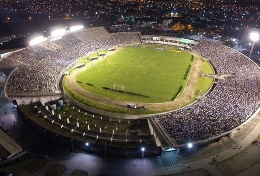 Estádio Almeidão, em João Pessoa
