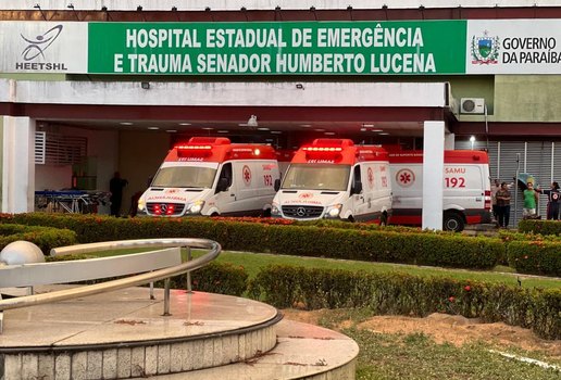 Hospital de Trauma, em João Pessoa.