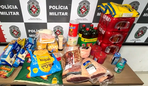 Produtos roubados supermercado cabedelo