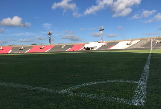 Estádio Almeidão, em João Pessoa