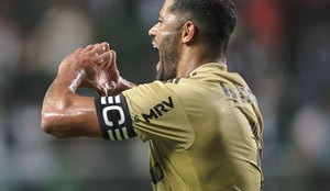 Hulk marcou 70 gols pelo Atlético-MG