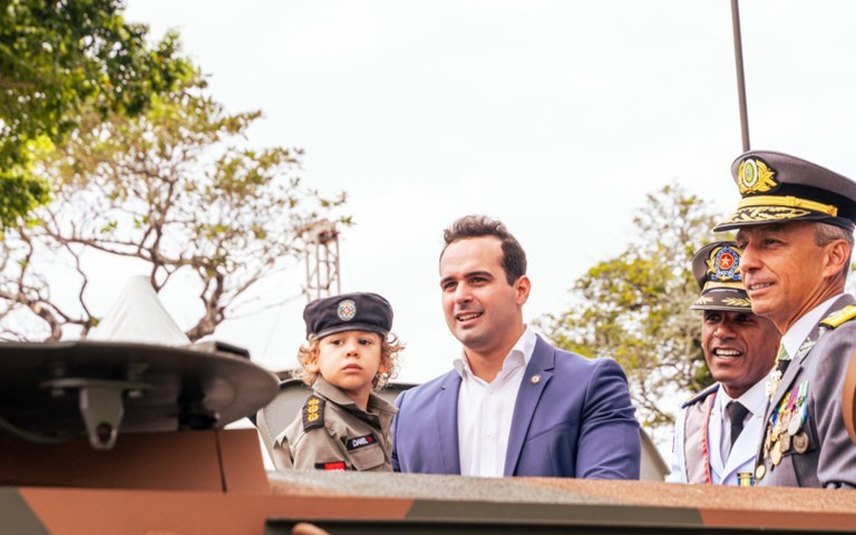 Vice governador participa de desfile civico militar da Independencia do Brasil em Joao Pessoa 2