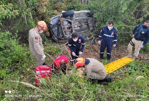 Acidente aconteceu no km 60.