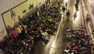 26 motocicletas são apreendidas durante rolezinho