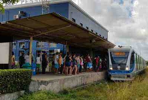 Viagens de trem entre João Pessoa e Santa Rita são suspensas
