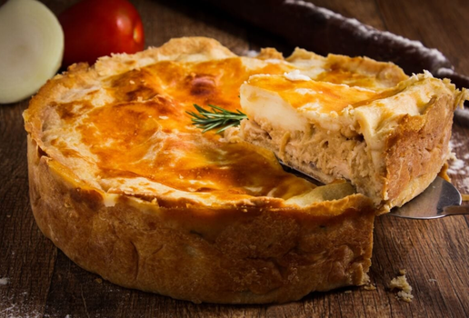 Torta de frango cremosa (Imagem: Alan Camargo Fotografia | Shutterstock)