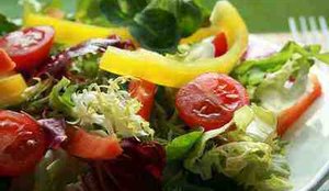 Salada organica